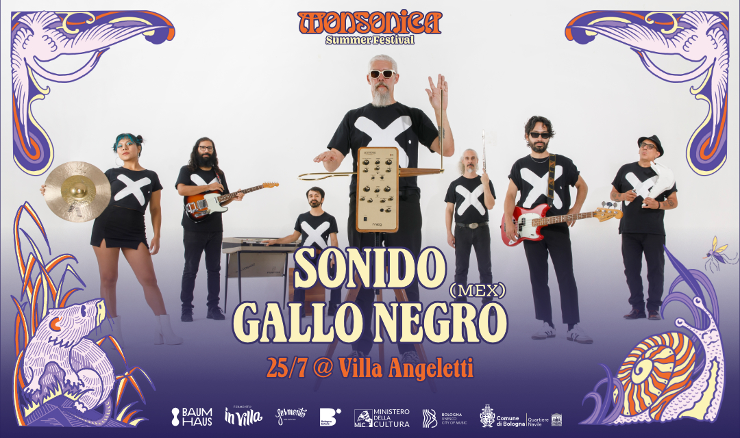 Sonido Gallo Negro (MEX) live a Monsonica