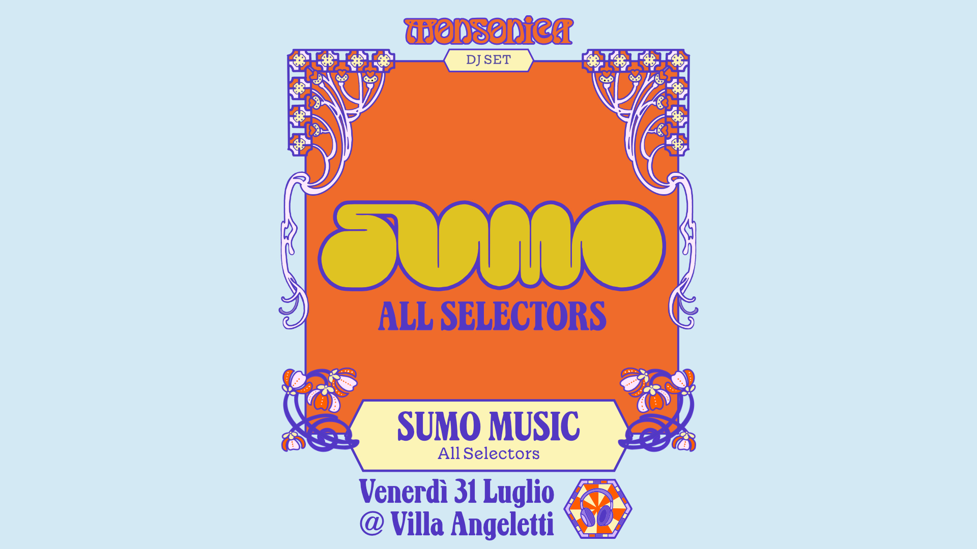 Sumo Music All Selectors DJ set a Monsonica
